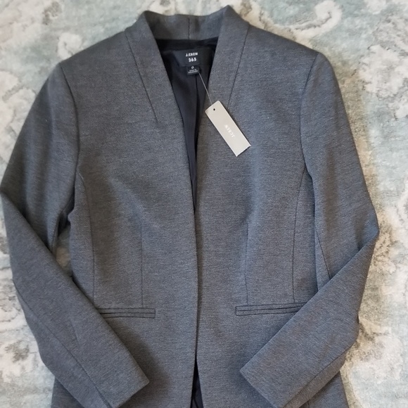 J. Crew Going Out Blazer, Hthr Dove - Picture 3 of 6